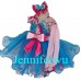 Infant/toddler/baby/children/kids Girl's glitz Pageant evening/prom Dress/clothing 1-6T  G219-2