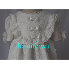 formal baby wear Christening Dress. Baptism Gown, First Communion Dress flower girl dress, Baptism Dress, Baptism Gown C012