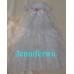 formal baby wear Christening Dress. Baptism Gown, First Communion Dress flower girl dress, Baptism Dress, Baptism Gown C015