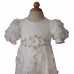 formal baby wear Christening Dress. Baptism Gown, First Communion Dress flower girl dress, Baptism Dress, Baptism Gown C028