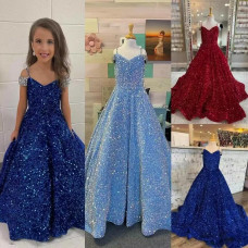 Jenniferwu Custom Made Girl Gown Dress Wedding Party Evening Pegeant Dance GownDHG106