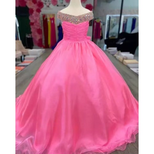 Jenniferwu Custom Made Girl Gown Dress Wedding Party Evening Pegeant Dance GownDHG164