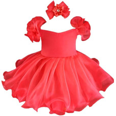 Infant/toddler/baby/children/kids Girl's natural Pageant evening/prom Dress/clothing  EB053Coral