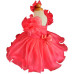 Infant/toddler/baby/children/kids Girl's natural Pageant evening/prom Dress/clothing  EB053Coral