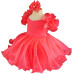 Infant/toddler/baby/children/kids Girl's natural Pageant evening/prom Dress/clothing  EB053Coral