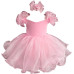Infant/toddler/baby/children/kids Girl's natural Pageant evening/prom Dress/clothing EB053pink