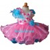 Infant/toddler/baby/children/kids Girl's glitz Pageant evening/prom Dress/clothing  EB102-3