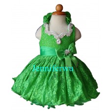 Infant/toddler/baby/children/kids Girl's glitz Pageant evening/prom Dress/clothing  EB1211F