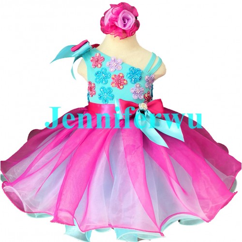 Infant/toddler/baby/children/kids Girl's natural  Pageant evening/prom Dress/clothing  EB2008FL