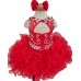 15 color available --Infant/toddler/baby/children/kids Girl's  glitz pageant  Dress/clothing  EB205A