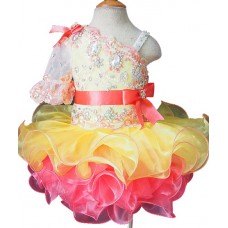 Infant/toddler/baby/children/kids Girl's glitz Pageant evening/prom Dress/clothing  G008-2