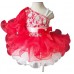 Infant/toddler/baby/children/kids Girl's glitz Pageant evening/prom Dress/clothing  G008-4