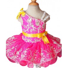 Infant/toddler/baby/children/kids Girl's glitz Pageant evening/prom Dress/clothing  G008-6