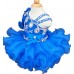 Infant/toddler/baby/children/kids Girl's glitz Pageant evening/prom Dress/clothing  G008-8