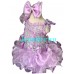 one detachble sleeve--2 pieces Infant/toddler/baby/children/kids Girl's glitz Pageant evening/prom Dress/clothing 1~7T G011A