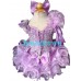 one detachble sleeve--2 pieces Infant/toddler/baby/children/kids Girl's glitz Pageant evening/prom Dress/clothing 1~7T G011A