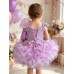 one detachble sleeve--2 pieces Infant/toddler/baby/children/kids Girl's glitz Pageant evening/prom Dress/clothing 1~7T G011A