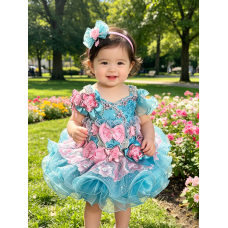 Infant/toddler/baby/children/kids Girl's natural Pageant evening/prom Dress/clothing G016BP Infant/toddler/baby/children/kids Girl's natural Pageant evening/prom Dress/clothing G016BP