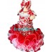 High glitz Infant/toddler/baby/children/kids Girl's  pageant  Dress/clothingG016RED