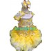 High glitz Infant/toddler/baby/children/kids Girl's  pageant  Dress/clothingG016yellow