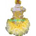 High glitz Infant/toddler/baby/children/kids Girl's  pageant  Dress/clothingG016yellow