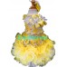 High glitz Infant/toddler/baby/children/kids Girl's  pageant  Dress/clothingG016yellow