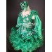 Infant/toddler/baby/children/kids Girl's Pageant evening/prom Dress/clothing 1-6T G018 EMERALD