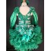 Infant/toddler/baby/children/kids Girl's Pageant evening/prom Dress/clothing 1-6T G018 EMERALD