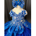 Infant/toddler/baby/children/kids Girl's Pageant evening/prom Dress/clothing 1-6T G023 ROYAL