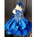 Infant/toddler/baby/children/kids Girl's Pageant evening/prom Dress/clothing 1-6T G023 ROYAL
