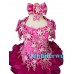  2 pieces fabulous  Infant/toddler/baby/children/kids Girl's  glitz pageant  Dress/clothingG030