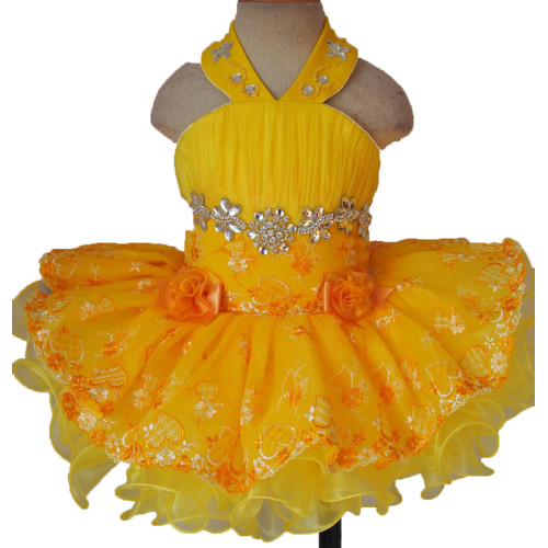 Infant/toddler/baby/children/kids Girl's glitz Pageant evening/prom Dress/clothing  G032-6