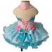 Infant/toddler/baby/children/kids Girl's glitz Pageant evening/prom Dress/clothing  G032-7