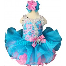 Infant/toddler/baby/children/kids Girl's glitz Pageant evening/prom Dress/clothing  G037BP