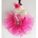  Infant/toddler/baby/children/kids Girl's  glitz pageant  lace Dress/clothingG037DP