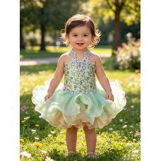 Infant/toddler/baby/children/kids Girl's Pageant evening/prom Dress G040-8 Infant/toddler/baby/children/kids Girl's Pageant evening/prom Dress G040-8