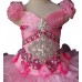  Infant/toddler/baby/children/kids Girl's glitz Pageant evening/prom Dress/clothing 1~7T G060