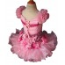  Infant/toddler/baby/children/kids Girl's glitz Pageant evening/prom Dress/clothing 1~7T G060