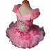  Infant/toddler/baby/children/kids Girl's glitz Pageant evening/prom Dress/clothing 1~7T G060