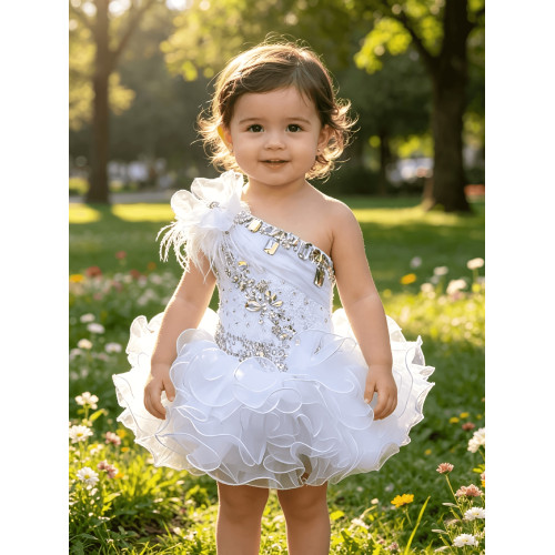 Infant/toddler/baby/children/kids Girl's glitz Pageant evening/prom Dress/clothing  G068