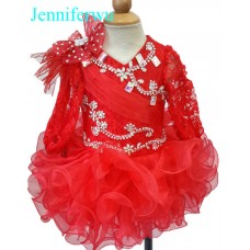 Infant/toddler/baby/children/kids Girl's glitz Pageant evening/prom Dress/clothing  G068A