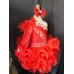 Infant/toddler/baby/children/kids Girl's Pageant evening/prom Dress/clothing 1-6T G068 RED