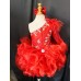 Infant/toddler/baby/children/kids Girl's Pageant evening/prom Dress/clothing 1-6T G068 RED