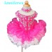 Infant/toddler/baby/children/kids Girl's glitz Pageant evening/prom Dress/clothing  G069-1