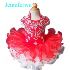 Infant/toddler/baby/children/kids Girl's glitz Pageant evening/prom Dress/clothing  G069-2