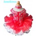 Infant/toddler/baby/children/kids Girl's glitz Pageant evening/prom Dress/clothing  G069-2