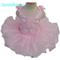 Infant/toddler/baby/children/kids Girl's glitz Pageant evening/prom Dress/clothing  G070-6