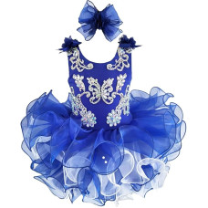 Infant/toddler/baby/children/kids Girl's glitz Pageant evening/prom Dress/clothing G070RB Infant/toddler/baby/children/kids Girl's glitz Pageant evening/prom Dress/clothing G070RB