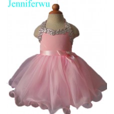 Infant/toddler/baby/children/kids Girl's glitz Pageant evening/prom Dress/clothing  G079-2