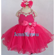 Infant/toddler/baby/children/kids Girl's glitz Pageant evening/prom Dress/clothing  G079H